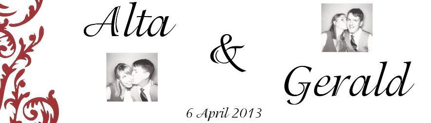 Alta & Gerald 6 April 2013